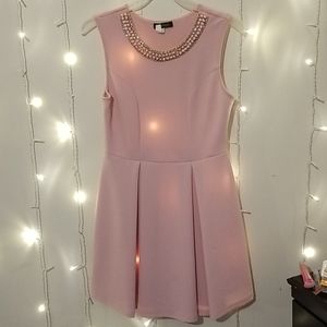 Pink Casual Dress